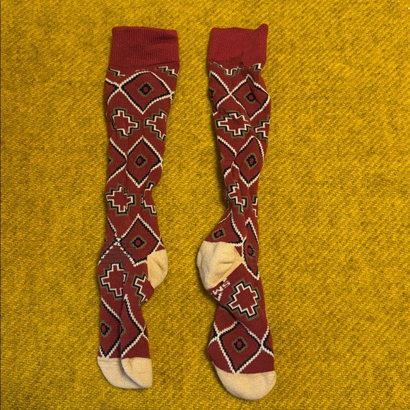 Geometric Patterned Knee-High Socks smartwool - Picture 1 of 3